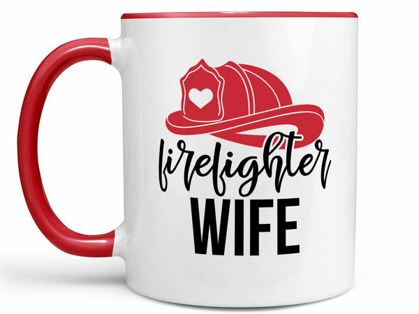 Firefighter Wife Hat Coffee Mug