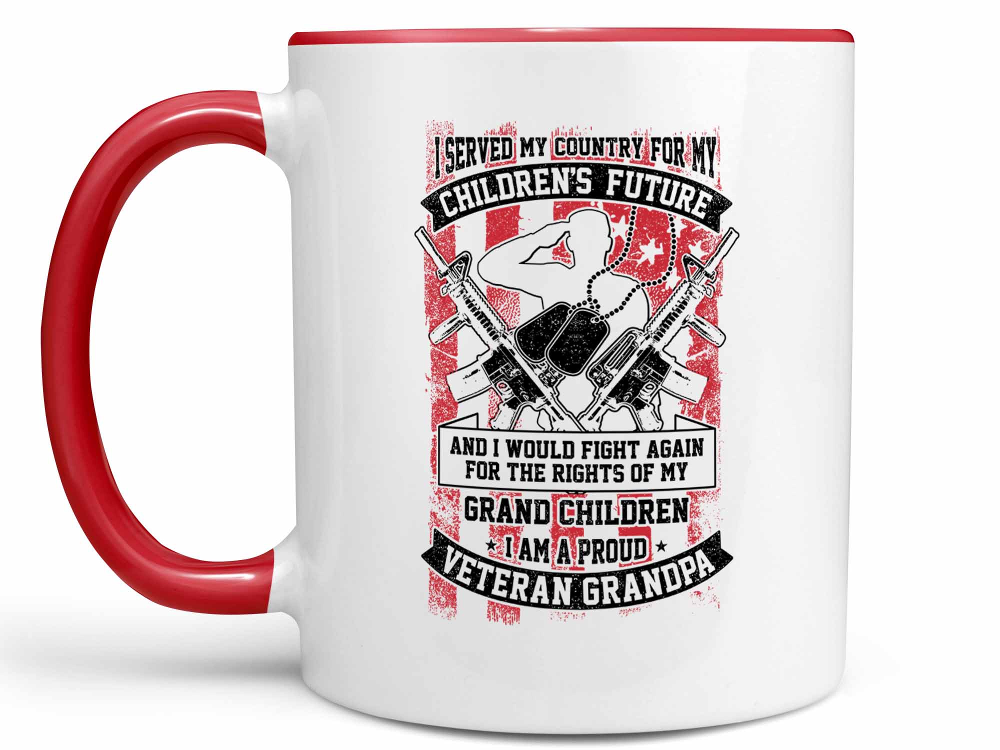 Onebttl Veteran Appreciation Gifts - Funny 'Nutrition Facts' 12oz Stainless Steel Tumbler For Husband, Dad, Grandpa - View #2