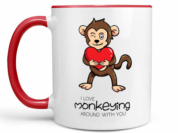 Monkeying Around Coffee Mug,Coffee Mugs Never Lie,Coffee Mug