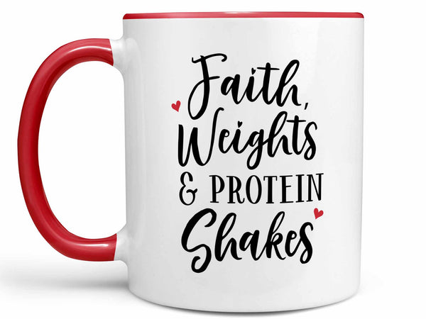 Faith Weights Shakes Coffee Mug,Coffee Mugs Never Lie,Coffee Mug