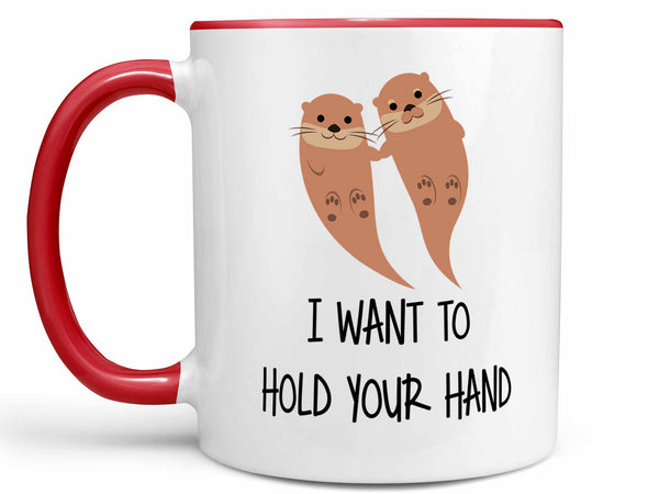 Hold Your Hand Otter Coffee Mug,Coffee Mugs Never Lie,Coffee Mug