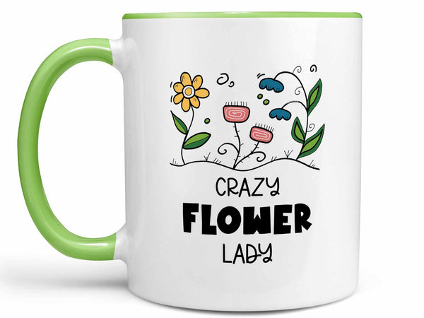 Crazy Flower Lady Coffee Mug