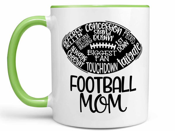 Football Mom Words Coffee Mug,Coffee Mugs Never Lie,Coffee Mug