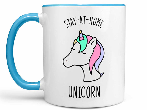 Stay At Home Unicorn Coffee Mug