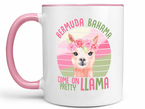 Bermuda Bahama Llama Coffee Mug