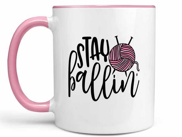 Stay Ballin' Crafting Coffee Mug