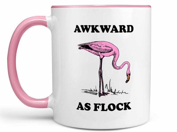 Awkward as Flock Flamingo Coffee Mug