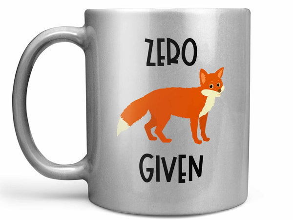 Zero Fox Given Coffee Mug