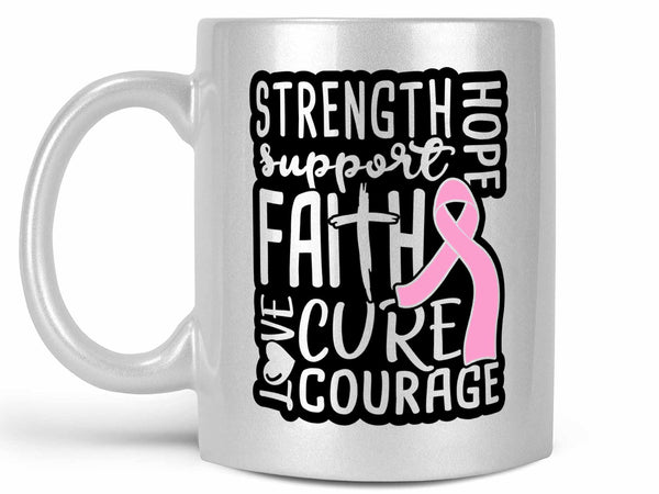 Strength Support Hope Coffee Mug,Coffee Mugs Never Lie,Coffee Mug