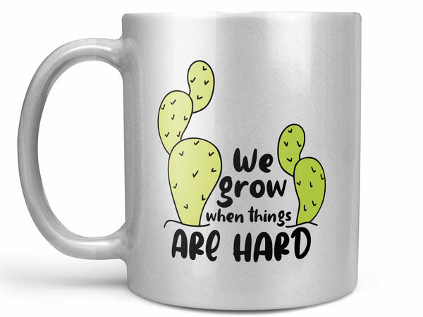 We Grow Coffee Mug