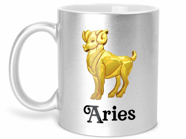 Aries Gold Coffee Mug
