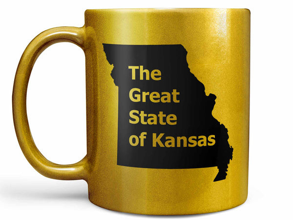 The Great State of Kansas Coffee Mug,Coffee Mugs Never Lie,Coffee Mug