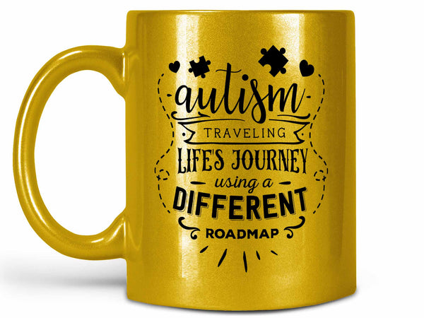 Autism Different Roadmap Coffee Mug,Coffee Mugs Never Lie,Coffee Mug