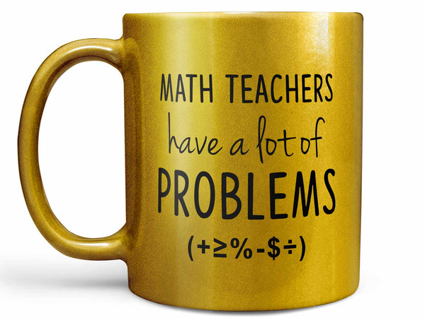 Math Teacher Coffee Mug