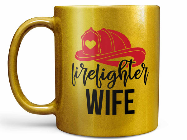 Firefighter Wife Hat Coffee Mug