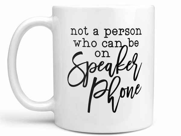 Speaker Phone Coffee Mug