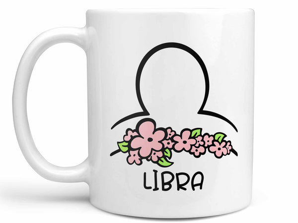 Libra Flower Coffee Mug