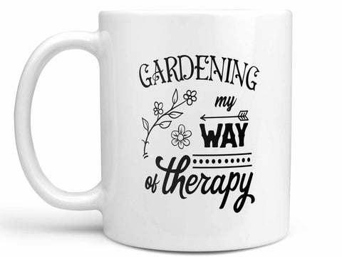 Gardening Way of Therapy Coffee Mug