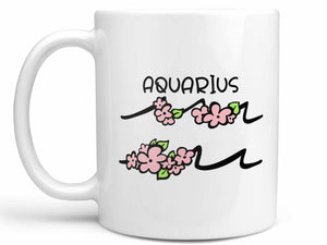 Aquarius Flower Coffee Mug