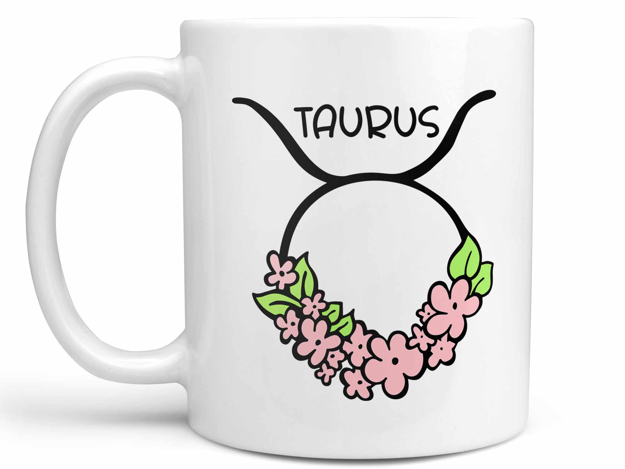 Taurus Flower Coffee Mug