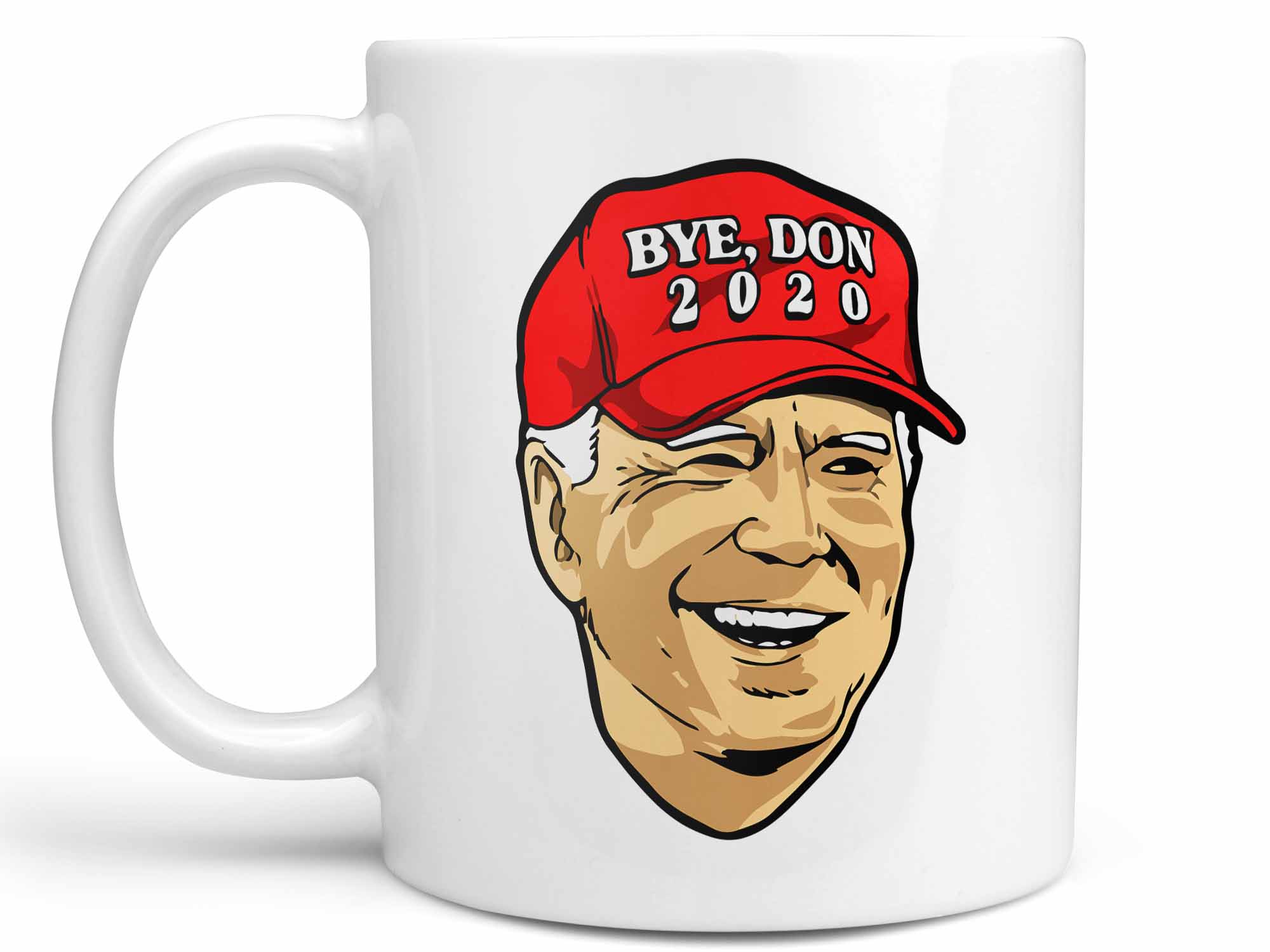 Bye Don Red Hat Coffee Mug