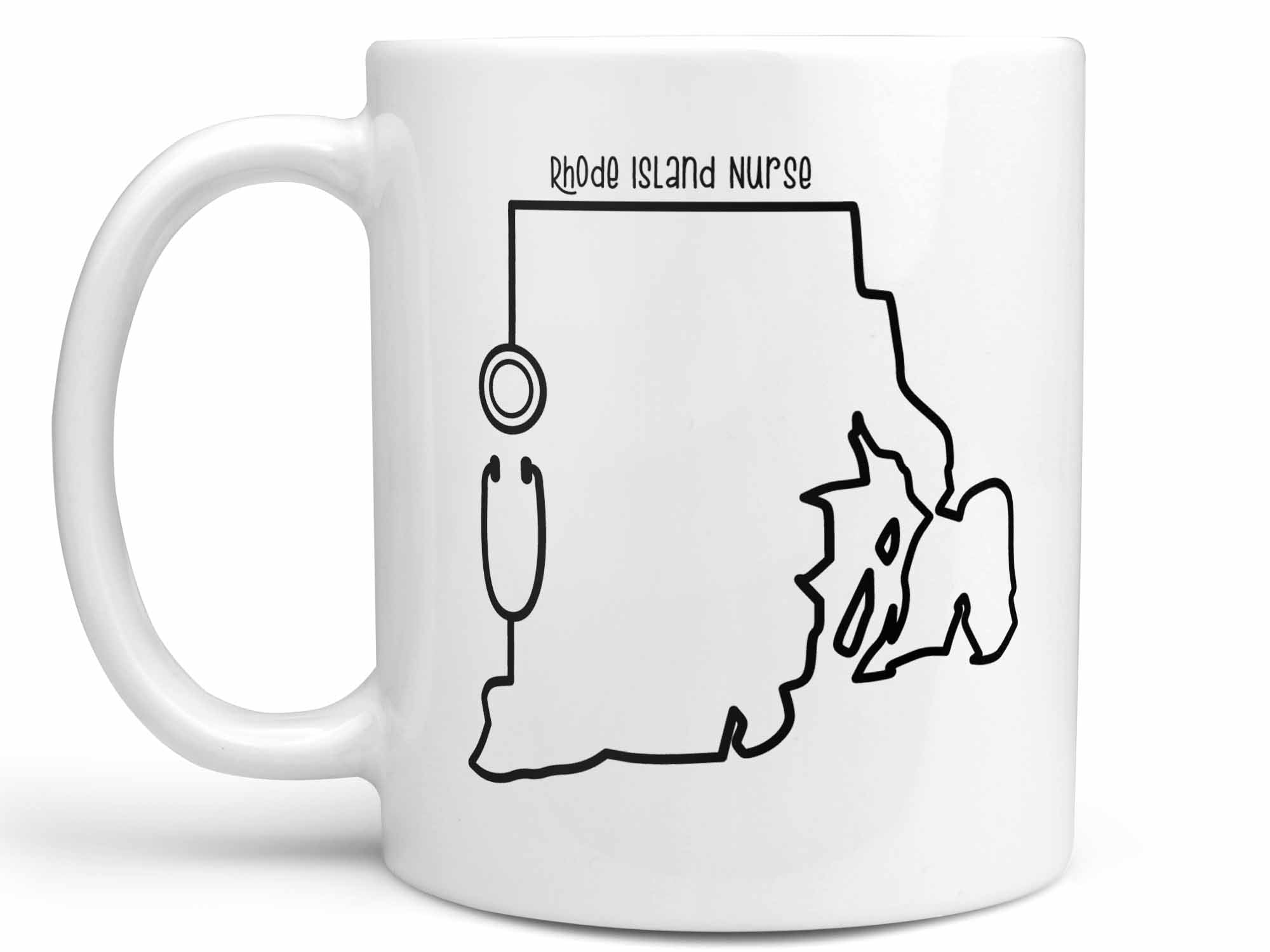 Rhode Island Nurse Coffee Mug