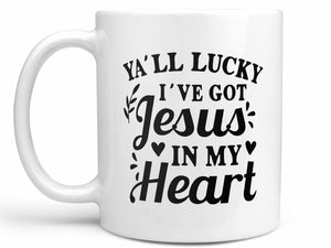 Jesus in My Heart Coffee Mug