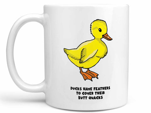 Duck's Butt Quacks Coffee Mug