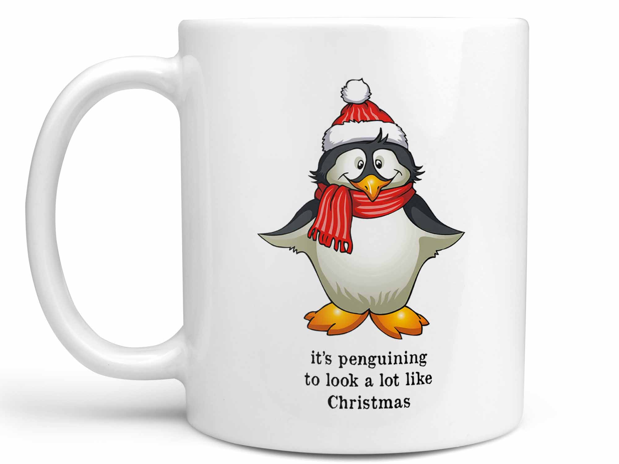 Penguin Christmas Coffee Mug