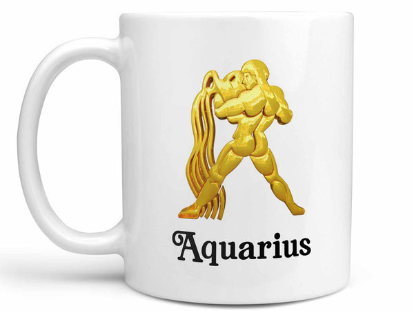 Aquarius Gold Coffee Mug