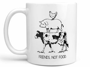 Friends Not Food Coffee Mug
