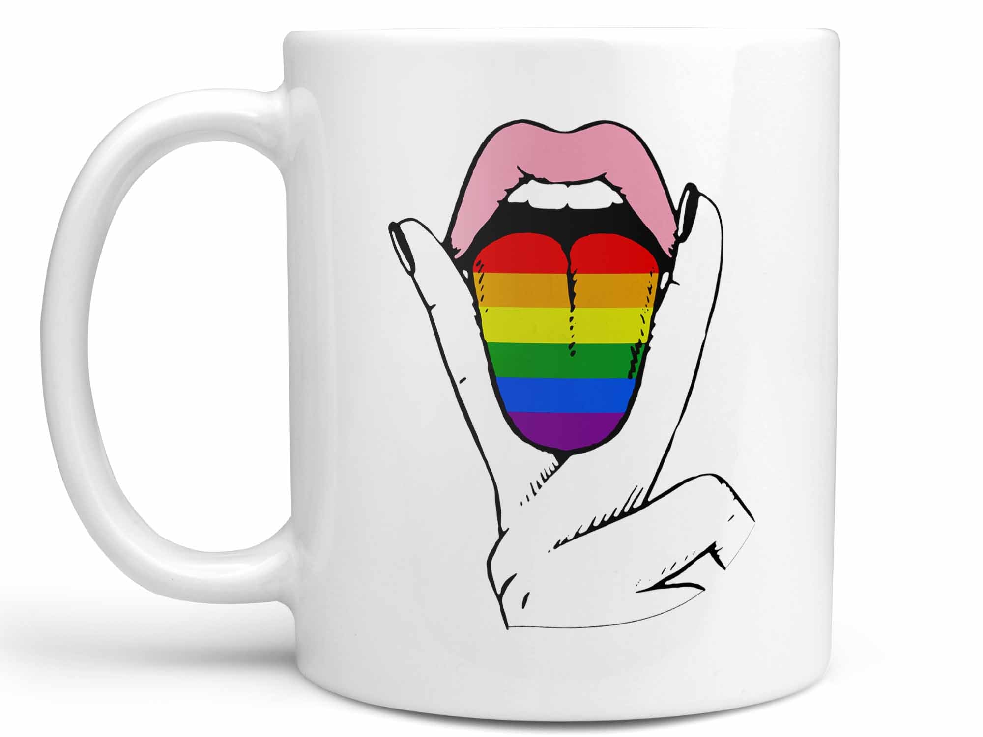 Pride Tongue Coffee Mug