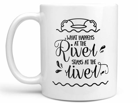 What Happens at the River Coffee Mug
