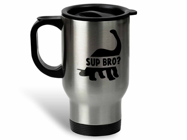 Sup Bro Dinosaur Coffee Mug