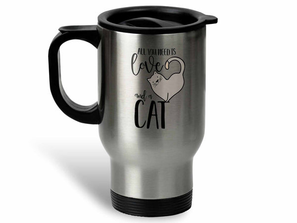 Love and a Cat Coffee Mug