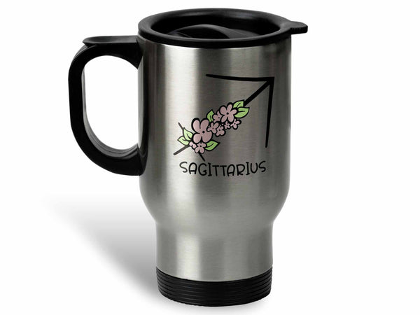 Sagittarius Flower Coffee Mug