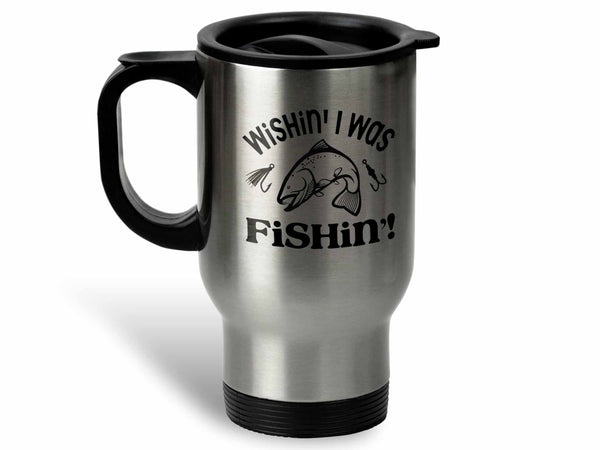 Wishin' I Was Fishin' Coffee Mug