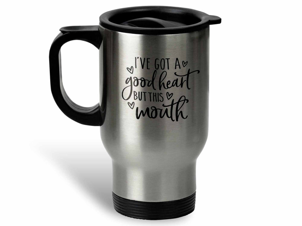 Personalized Metal Coffee and Tea Travel Mug Kitchen Heart of Home
