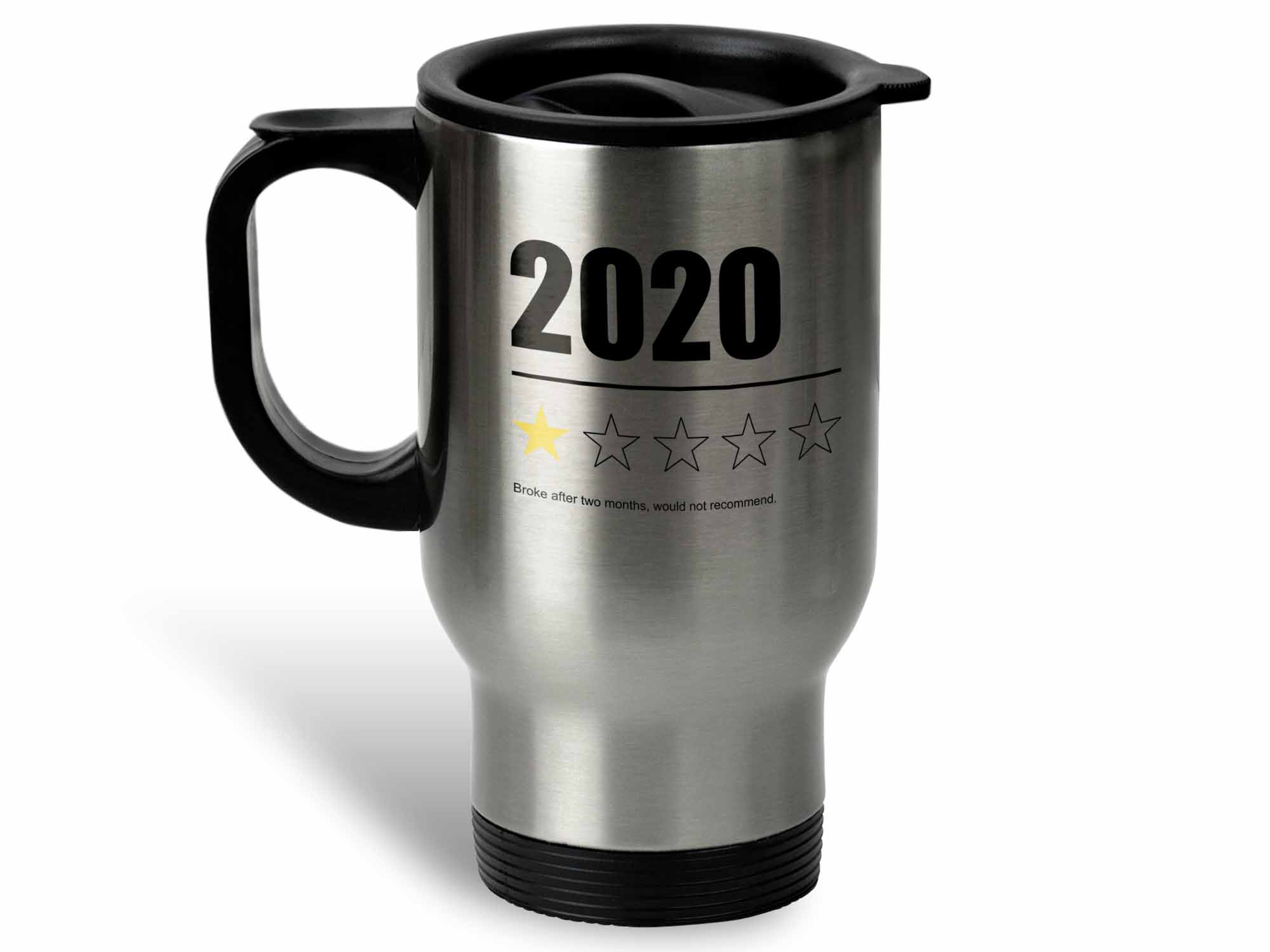 2020 Broke After Two Months Would Not Recommend Coffee Mug or Cup 14 oz. Travel Mug with Lid
