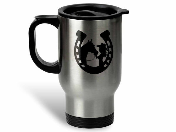 Horseshoe Cowgirl Coffee Mug