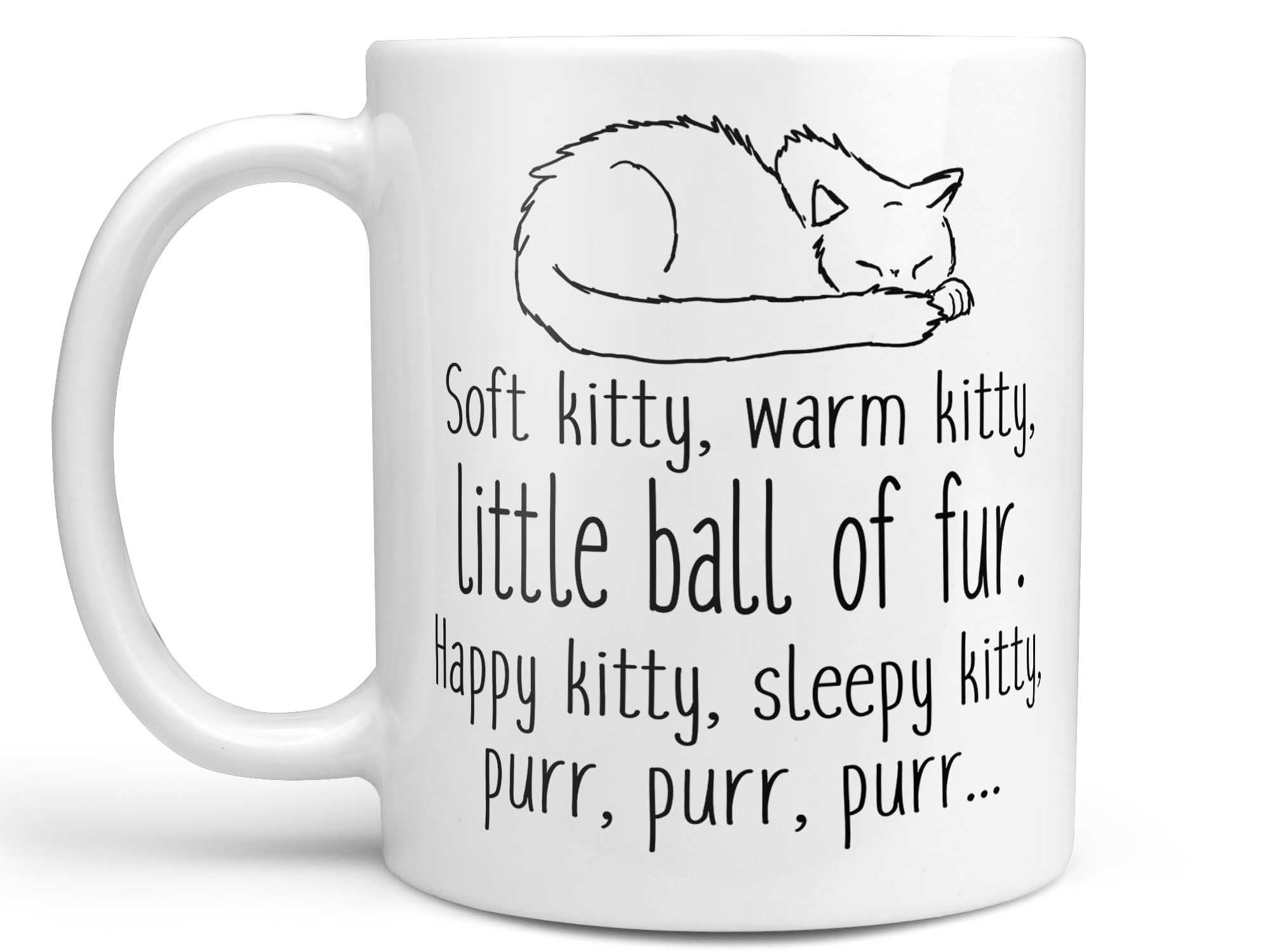 Soft Kitty Sleepy Kitty Coffee Mug,Coffee Mugs Never Lie,Coffee Mug