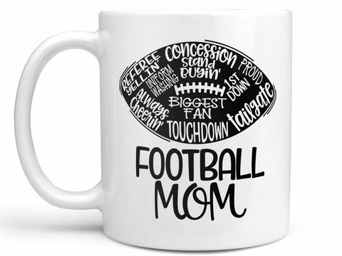 Football Mom Words Coffee Mug,Coffee Mugs Never Lie,Coffee Mug