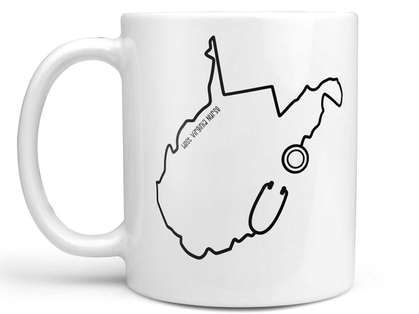West Virginia Nurse Coffee Mug,Coffee Mugs Never Lie,Coffee Mug