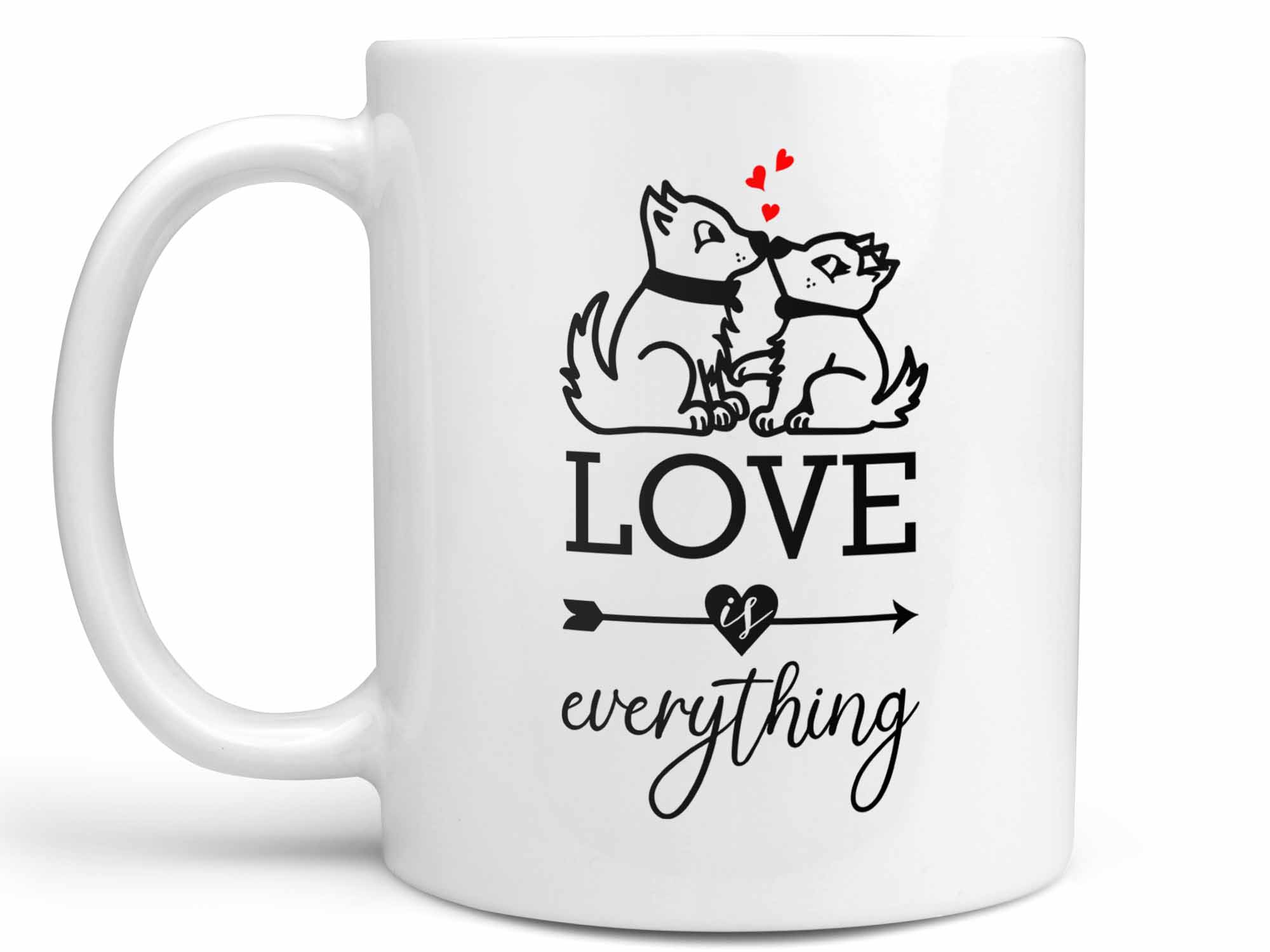 Kissing Dogs Coffee Mug,Coffee Mugs Never Lie,Coffee Mug