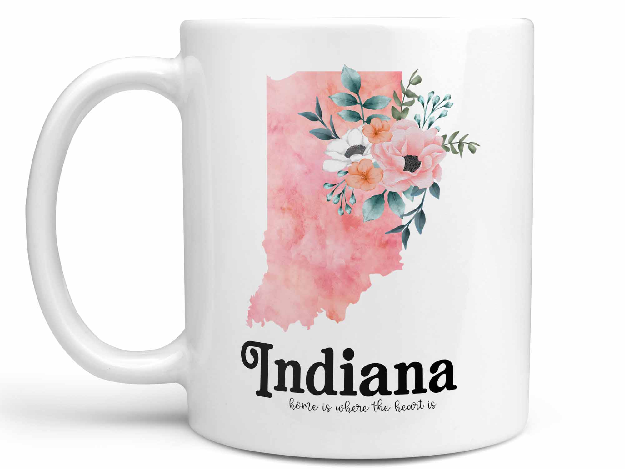 Indiana Home Coffee Mug,Coffee Mugs Never Lie,Coffee Mug