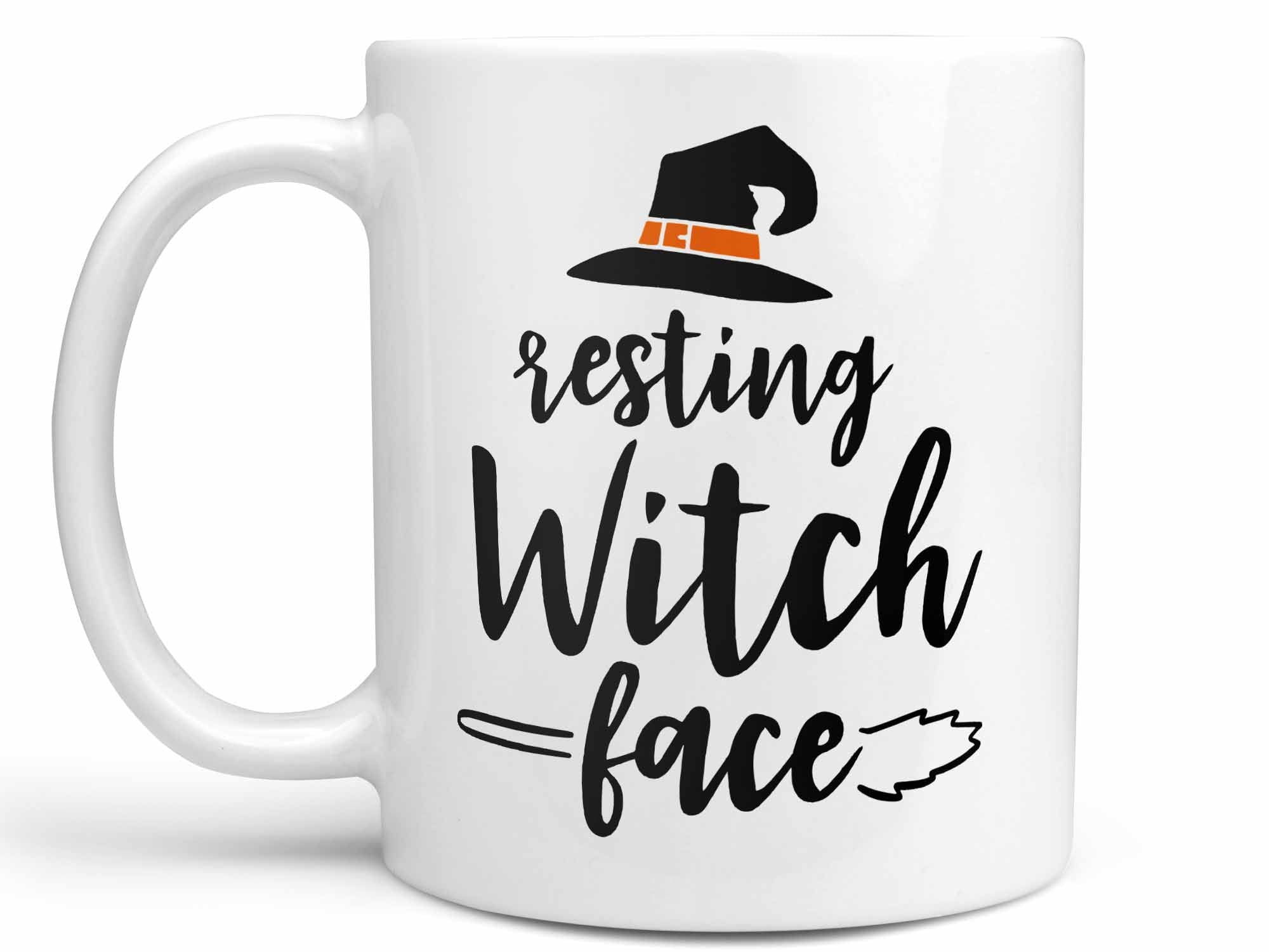 Resting Witch Face Halloween Coffee Mug,Coffee Mugs Never Lie,Coffee Mug