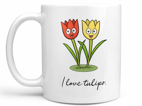 I Love Tulips Coffee Mug