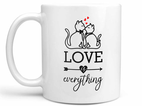 Kissing Cats Coffee Mug,Coffee Mugs Never Lie,Coffee Mug