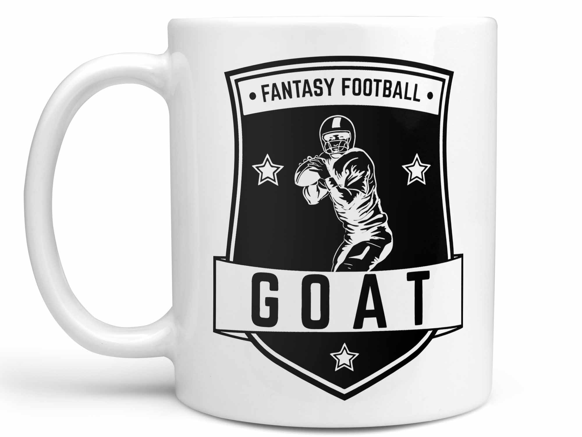 Fantasy Football GOAT Coffee Mug,Coffee Mugs Never Lie,Coffee Mug