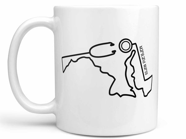 Maryland Nurse Coffee Mug,Coffee Mugs Never Lie,Coffee Mug